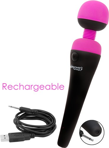 BMS Factory Palm Power Reachargeable  Waterproof Vibrating Massager | thevibed.com