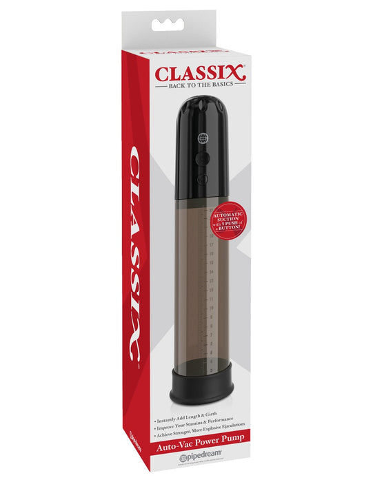 Pipedream Classix Auto-Vac Hands-Free Penis Pump | thevibed.com
