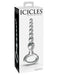 Pipedream Icicles No. 67 Clear Glass Anal Beads | thevibed.com