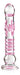 Pipedream Icicles No. 6 Pink Textured Glass Dildo | thevibed.com