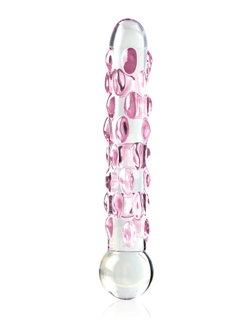 Pipedream Icicles No. 7 Textured Glass Massager | thevibed.com