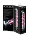 Pipedream Icicles No. 19 Textured Glass Waterproof G-Spot Vibrator | thevibed.com