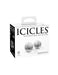 Pipedream Icicles No. 41 Clear Glass Ben-Wa Balls Small | thevibed.com