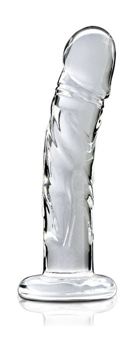 Pipedream Icicles No. 62 Clear Glass 7" Dildo | thevibed.com