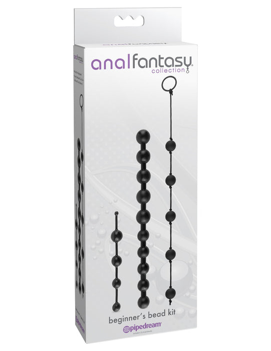 Pipedream Anal Fantasy Collection Beginner's Bead 3 pc Kit | thevibed.com
