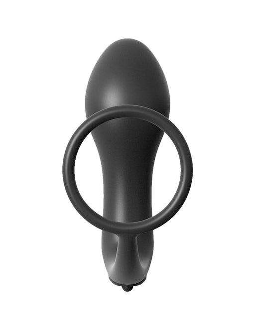 Pipedream Anal Fantasy Collection Ass-Gasm Cock Ring Vibrating Plug | thevibed.com