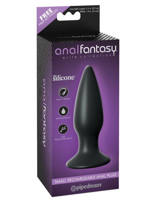 Pipedream Anal Fantasy Elite Collection Small Rechargeable Anal Plug | thevibed.com