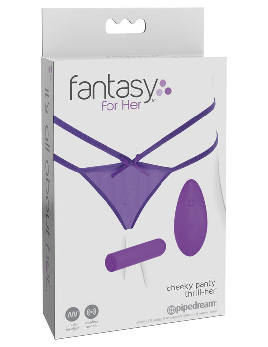 Pipedream Fantasy for Her Collection Cheeky Panty Thrill-Her Remote Control Panty Vibrator | thevibed.com