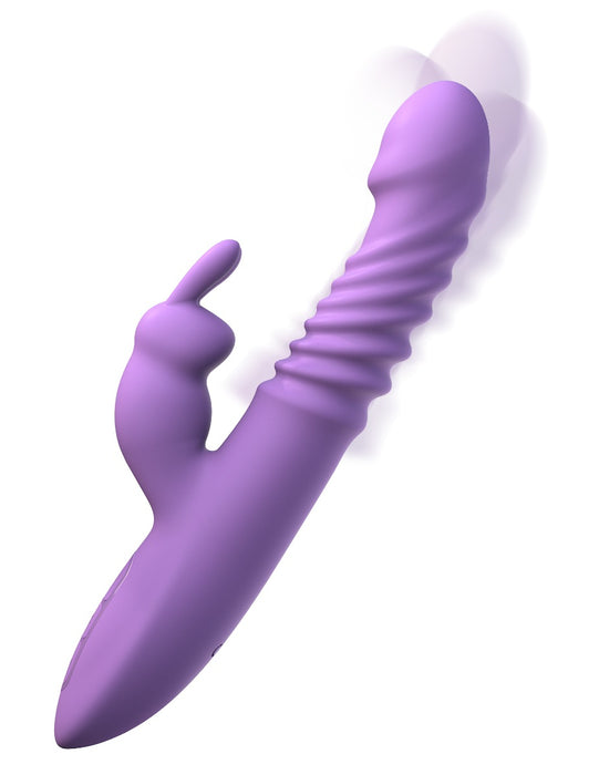 Pipedream Fantasy for Her Collection Her Thrusting Silicone Rabbit | thevibed.com