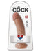 Pipedream King Cock 8 Inch Suction Cup Dildo | thevibed.com