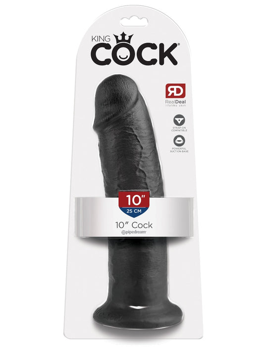 Pipedream King Cock 10 Inch Cock Suction Cup Dildo | thevibed.com