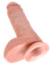 Pipedream King Cock 8 Inch Suction Cup Dildo with Balls | thevibed.com