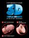 Pipedream King Cock Plus 8 Inch 3D Triple Density Cock | thevibed.com