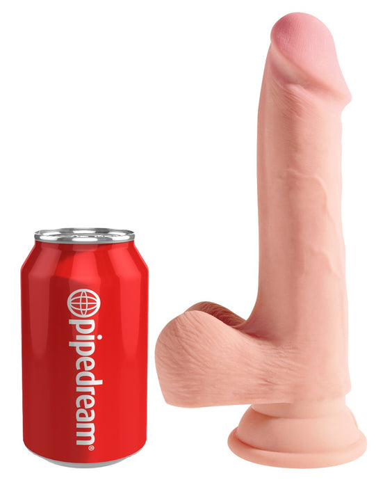 Pipedream King Cock Plus 7.5 Inch 3D Triple Density Cock with Balls | thevibed.com