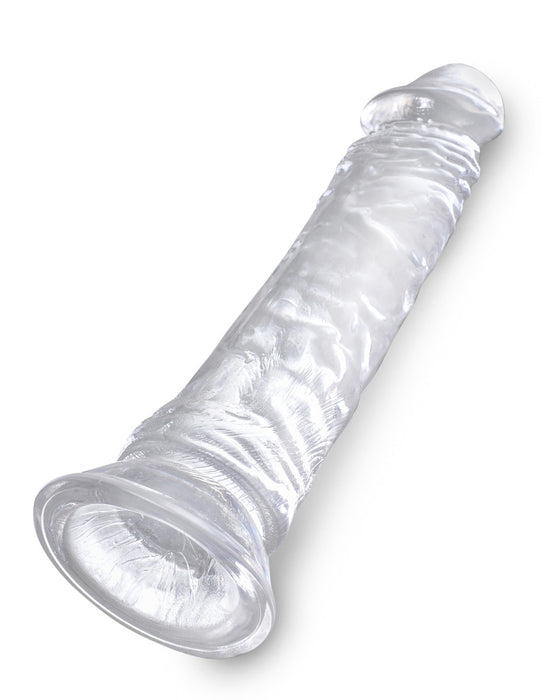 Pipedream King Cock Clear 8 Inch Suction Cup Dildo | thevibed.com
