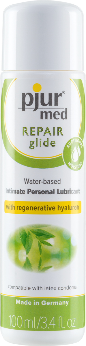 Pjur Med REPAIR Glide 3.4 oz Water-Based Regenerative Personal Lubricant | thevibed.com