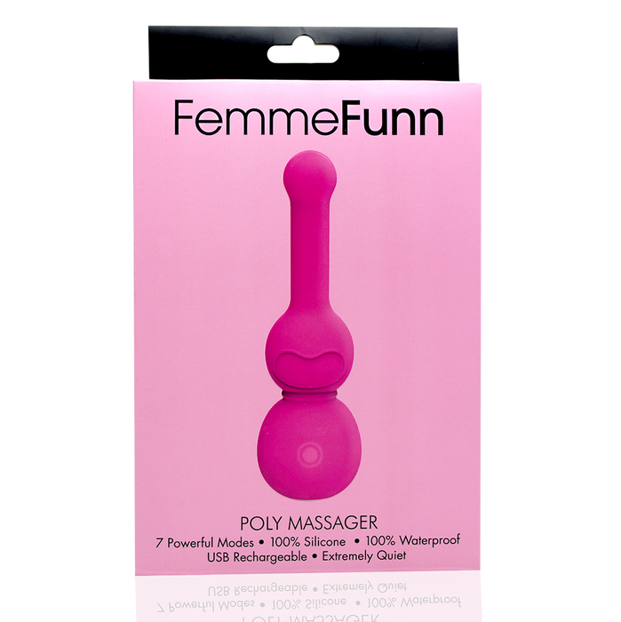 FemmeFunn Poly Rechargeable Waterproof Massager | thevibed.com