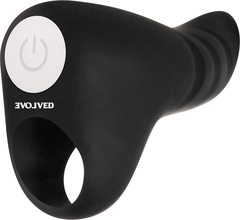 Evolved Power Couple G-Spot and Finger Ring Vibrator Set | thevibed.com