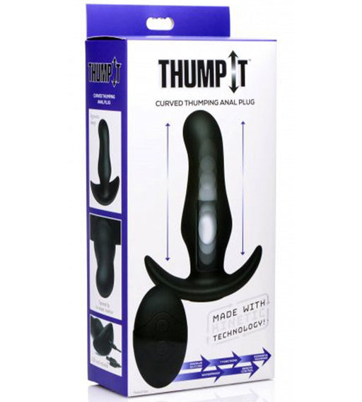 XR Brands Thump It Kinetic Thumping 7X Prostate Butt Plug | thevibed.com