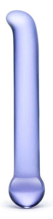 Glas Purple 6.75" G-Spot Tickler Glass Dildo | thevibed.com