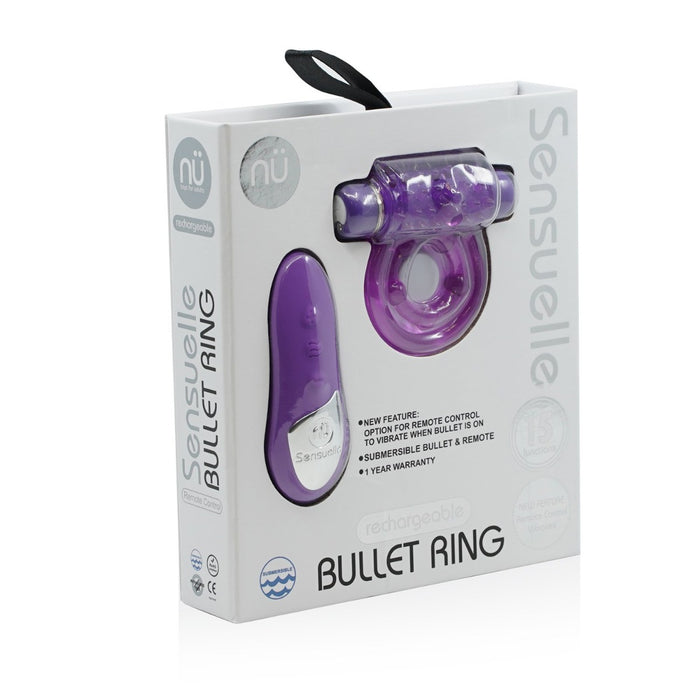 Nu Sensuelle Remote Control Rechargeable Cock Ring | thevibed.com