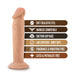 Blush Dr. Skin Dr. Small 6 Inch Suction Cup Dildo | thevibed.com