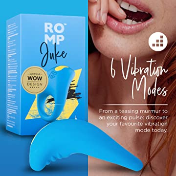 ROMP Juke Vibrating Rechargeable Waterproof Silicone Penis Ring | thevibed.com