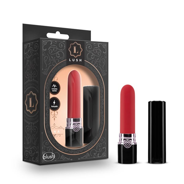 Blush Lush Lina Rechargeable Lipstick Vibrator | thevibed.com