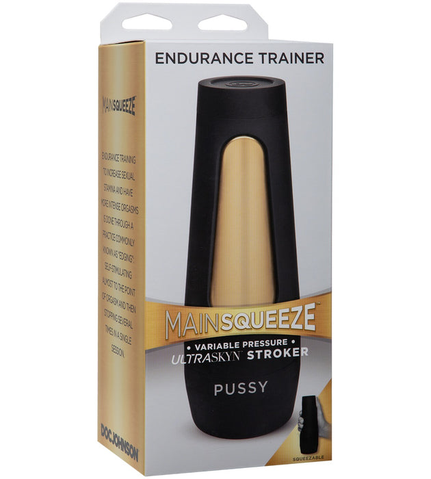 Doc Johnson Main Squeeze™ Endurance Trainer ULTRASKYN Male Stroker Pussy | thevibed.com
