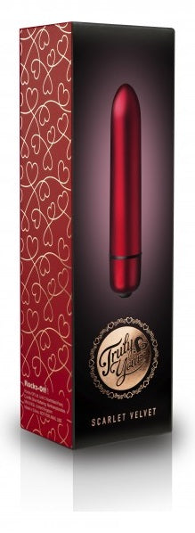 Rocks-Off Truly Yours Collection Scarlet Velvet RO-90mm Bullet Vibrator | thevibed.com