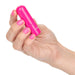 CalExotics Tiny Teasers Mini Bullet Rechargeable Waterproof Vibrator Pink | thevibed.com