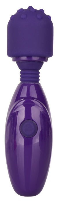 CalExotics Tiny Teasers Nubby Mini Rechargeable Waterproof Vibrator Purple | thevibed.com