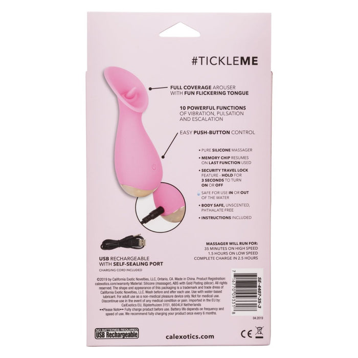 CalExotics Slay #TickleMe Waterproof Rechargeable Mini Vibrator | thevibed.com