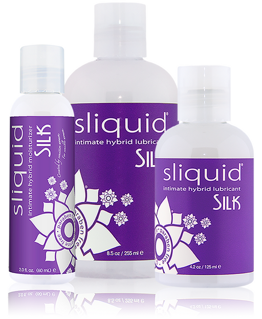 Sliquid Naturals Silk Hybrid Personal Lubricant | thevibed.com