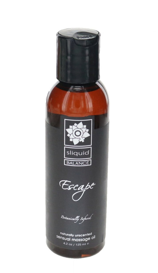 Sliquid Balance Botanically Infused Sensual Massage Oil Escape | thevibed.com