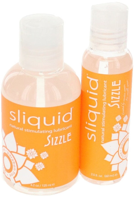 Sliquid Naturals Sizzle Warming Intimate Lubricant | thevibed.com