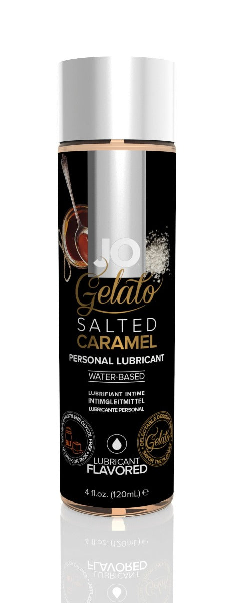 System JO Gelato Salted Caramel Flavored Water-Based Personal Lubricant | thevibed.com