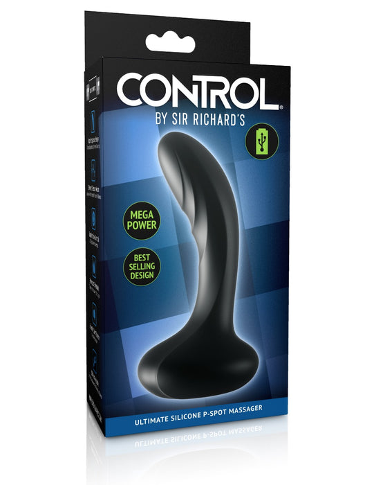 Sir Richard's CONTROL Ultimate Silicone Rechargeable P-Spot Massager | thevibed.com