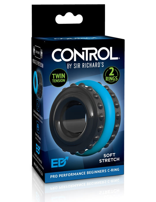 Sir Richard's CONTROL Pro Performance Beginner's Twin Tension C-Ring | thevibed.com