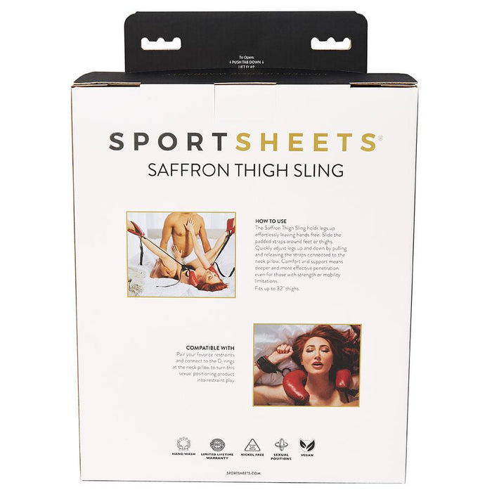 Sportsheets Saffron Thigh High Restraint Sling | thevibed.com