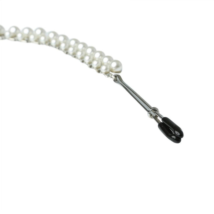 Sincerely Sportsheets Pearl Chain Nipple Clips | thevibed.com