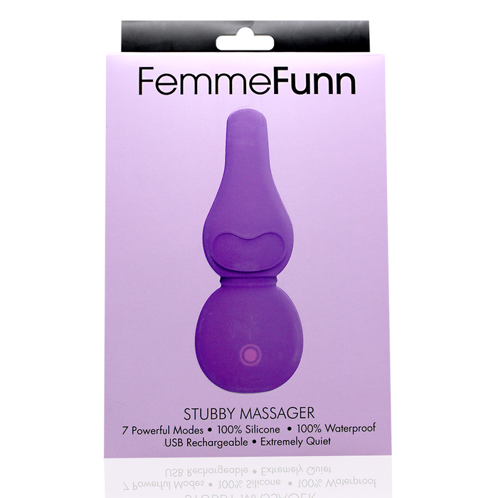 FemmeFunn Stubby Rechargeable Waterproof Massager | thevibed.com