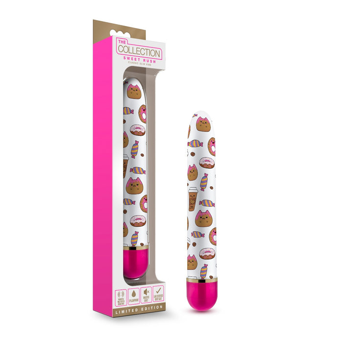 Blush The Collection Sweet Rush Classic Slim Vibrator Pink | thevibed.com