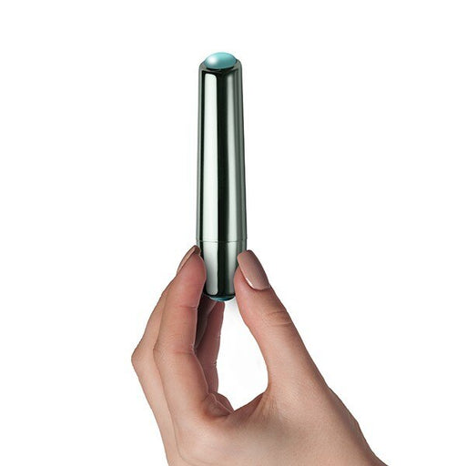 Rocks-Off Opulent Pleasures Tiffany Bullet Vibrator Teal | thevibed.com