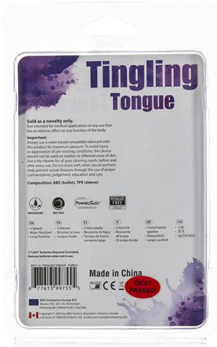 BMS Factory Tingling Tongue G-Spot Finger Vibrator | thevibed.com