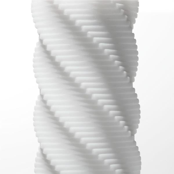 Tenga 3D Spiral Reusable Stroker White | thevibed.com