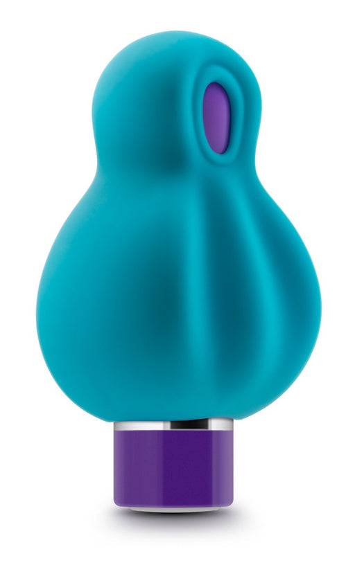 Blush Aria Kirby Rechargeable Bullet Vibrator Kit Aquamarine | thevibed.com