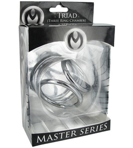 XR Brands Master Series Triad Chamber Cock & Ball Cage | thevibed.com