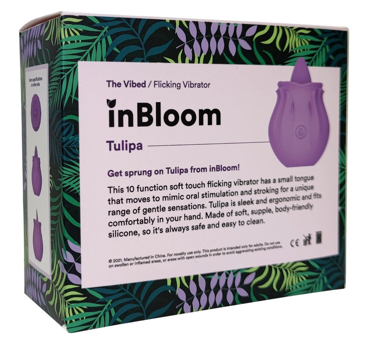inBloom Tulipa Licking Tongue Flower Toy | thevibed.com