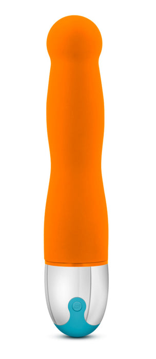 Blush Aria Energy Silicone G-Spot Vibrator Orange | thevibed.com